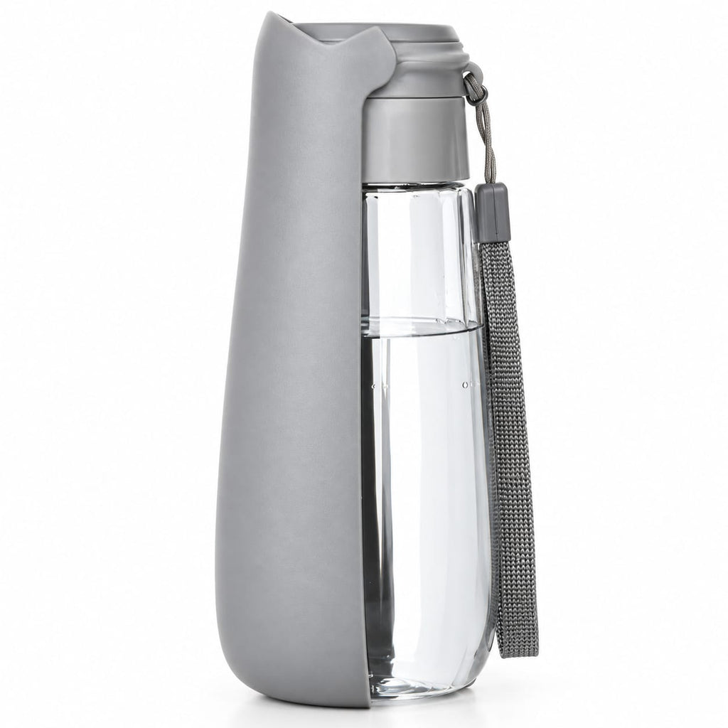 Dog Water Bottle ~gray~