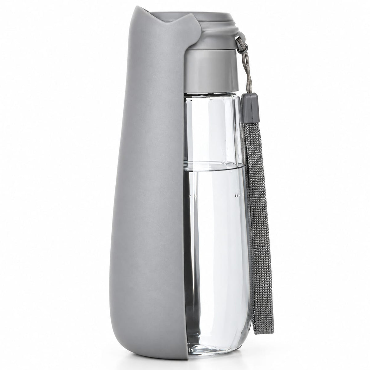 Dog Water Bottle ~gray~